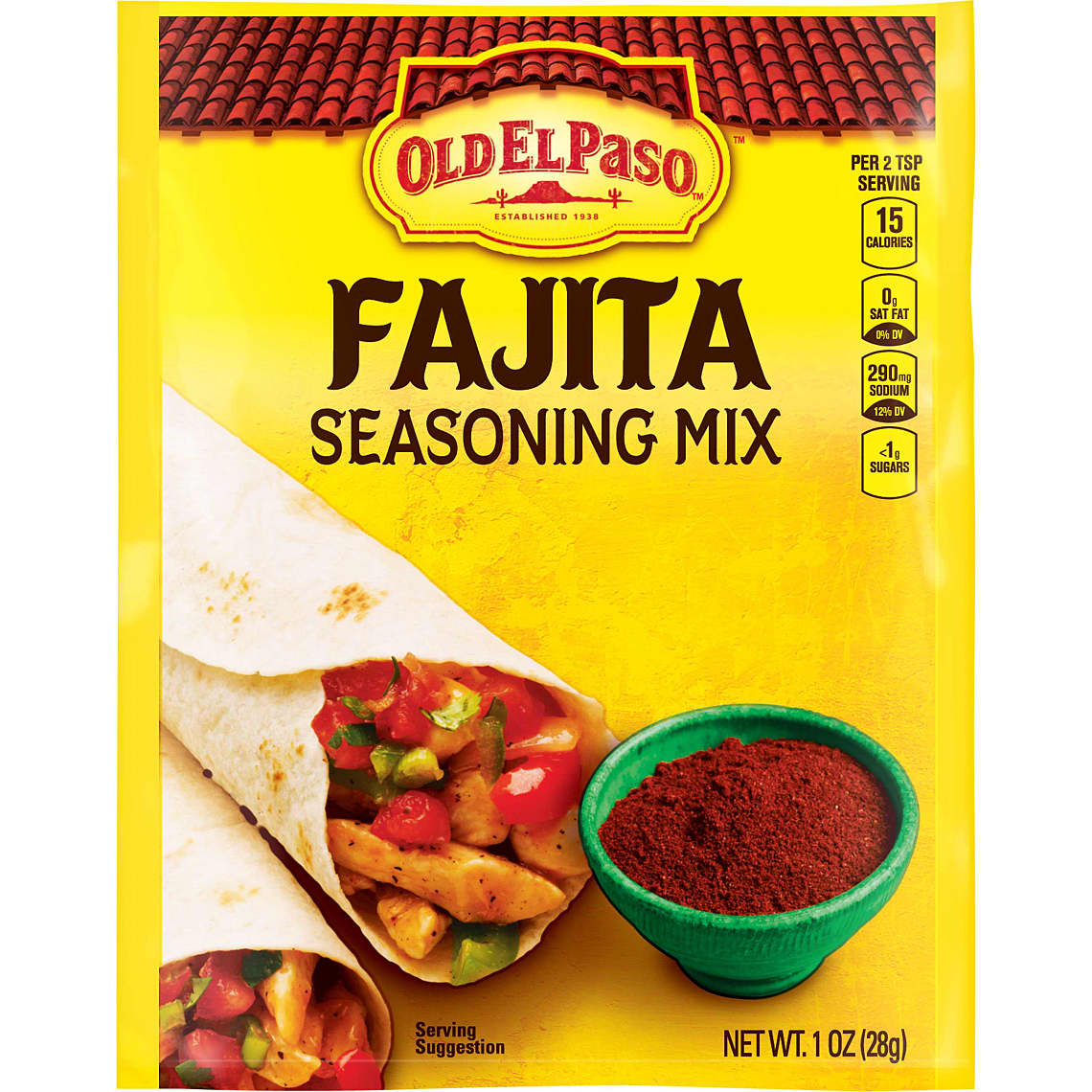 Old El Paso Fajita Seasoning Mix, 1 oz
